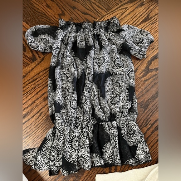 vintage short  sleeve blouse size L - Picture 2 of 4